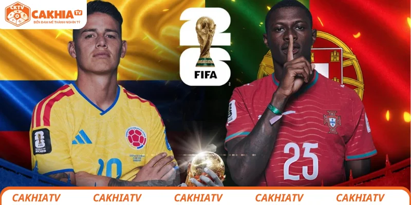 Nhận định chiến thuật trận Colombia vs Bồ Đào Nha
